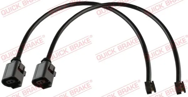 Warning Contact, brake pad wear